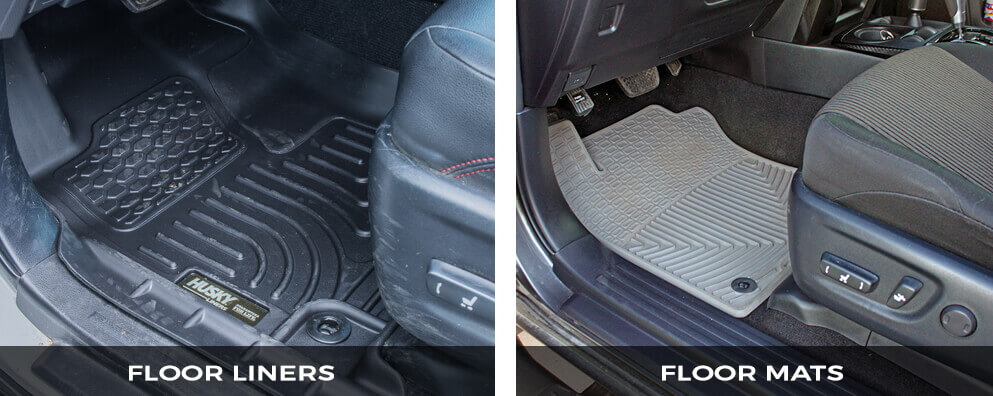 Floor Mats and Floor Liners Difference